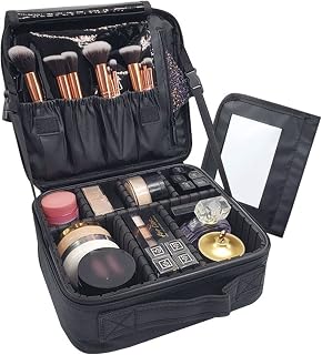 VIZCO Travel Cosmetic Bag Makeup Case Brand Travel Cosmetic Bag For Women PortableFemale Make Up Storage Box Nail Tool Sui... Price In India