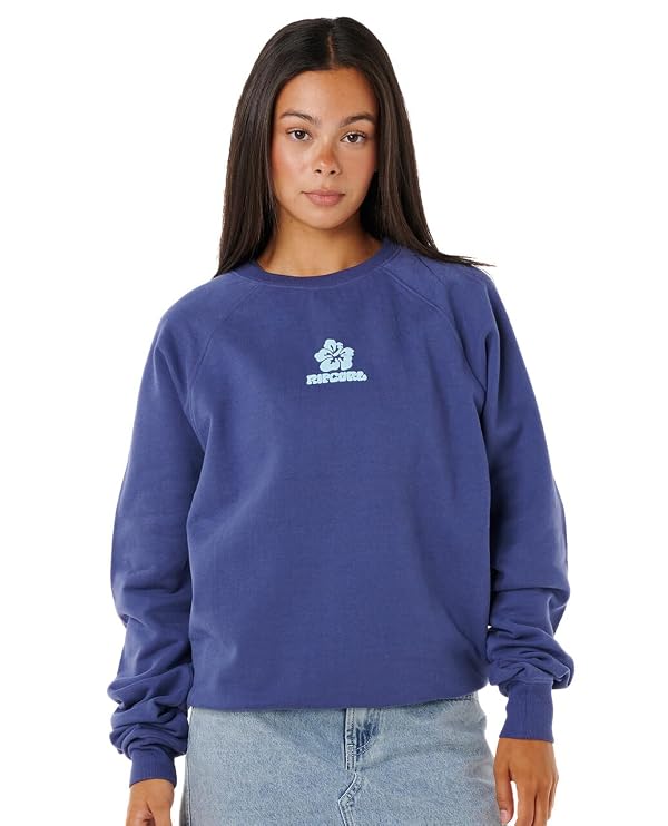 Rip Curl Long Sleeve, Relaxed Fit Crewneck Casual Pullover Crew Sweatshirt by Rip Curl - Used condition - US$15.80