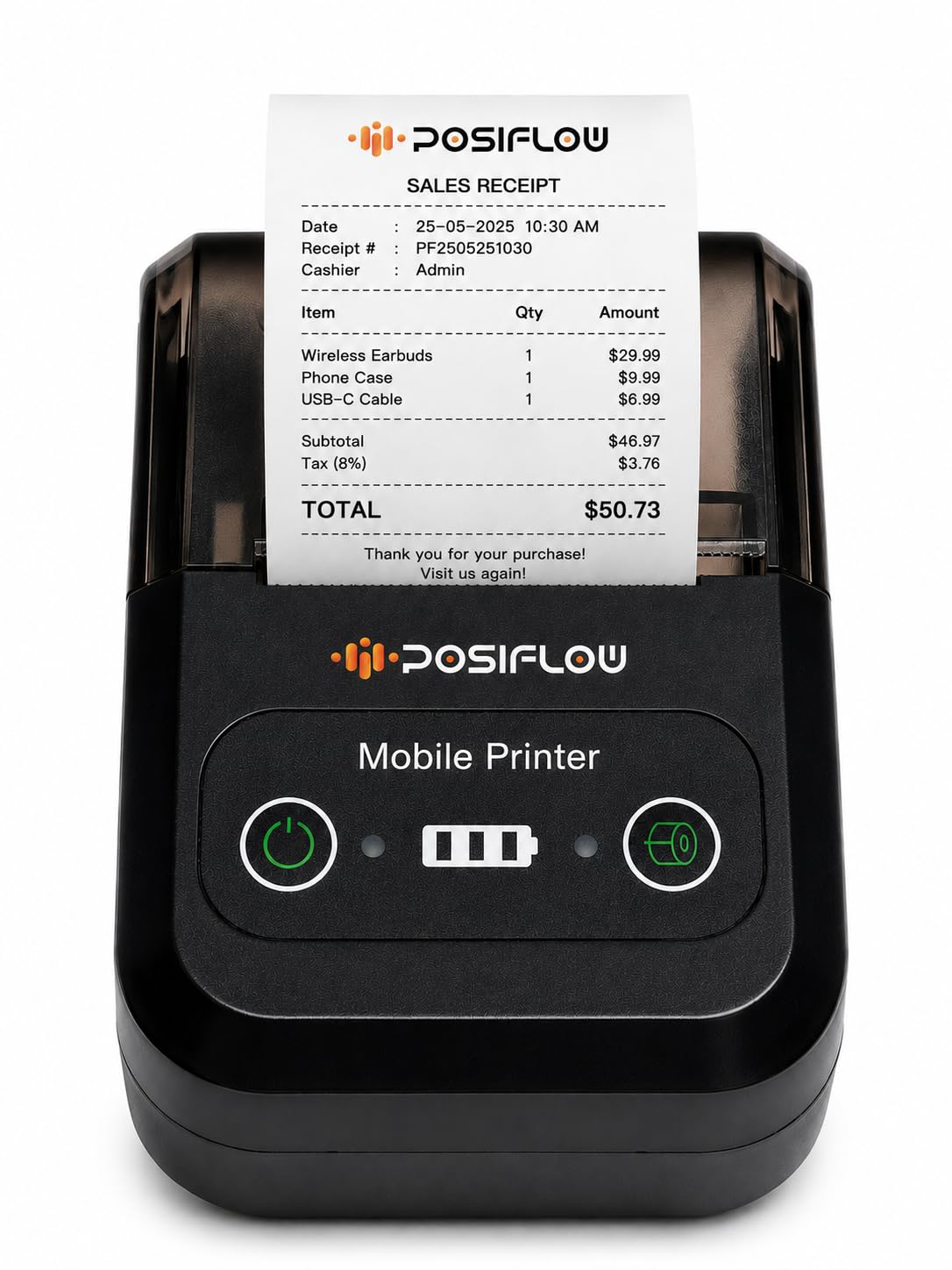 Shreyans (SRS58B) Thermal Receipt Printer (Bluetooth Printer)