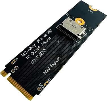 NVME to U.2 Oculink SFF-8612 Adapter PCIE NGFF Adapter Card GEN4