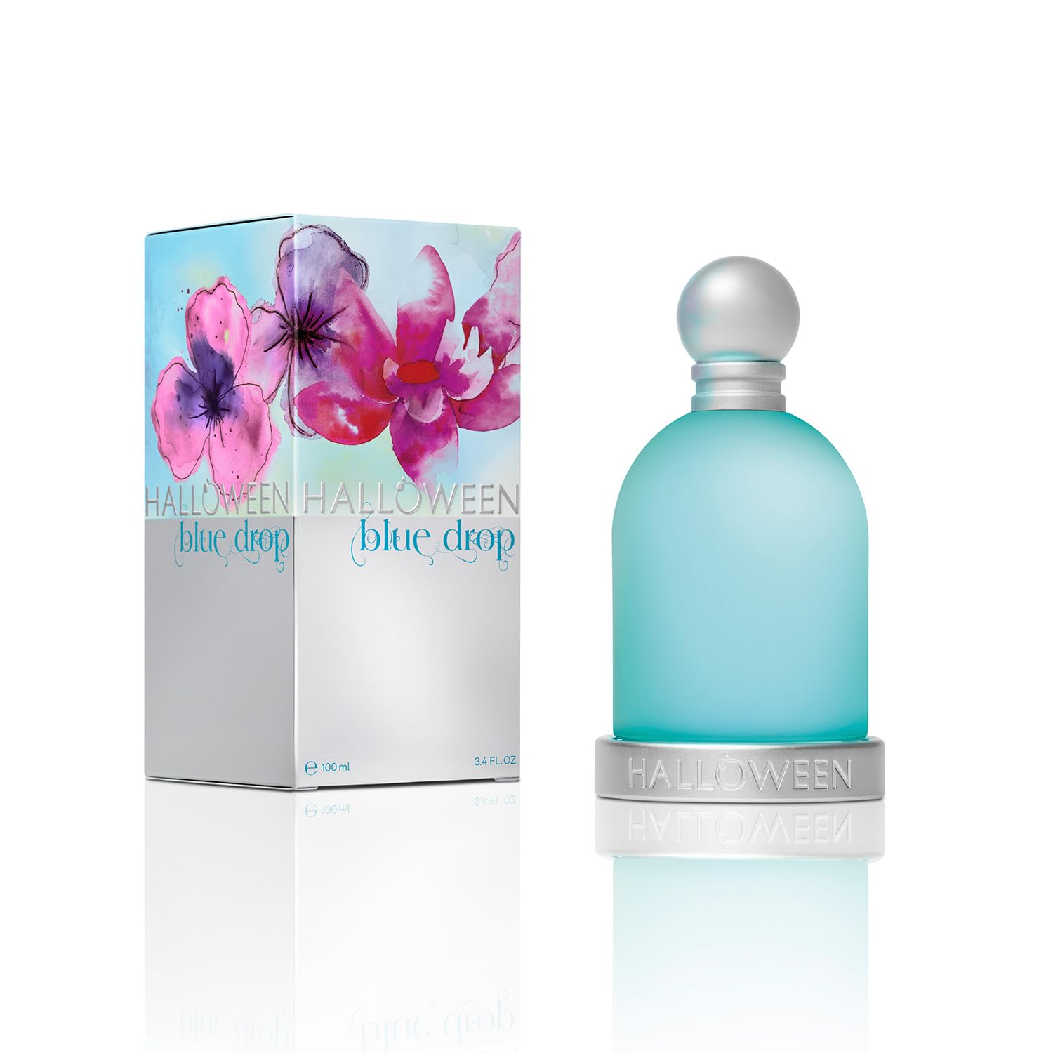 Halloween Blue Drop 100 ml, Eau de Toilette para Mujer, Aroma Fresco Amaderado Especiado, con Vaporizador