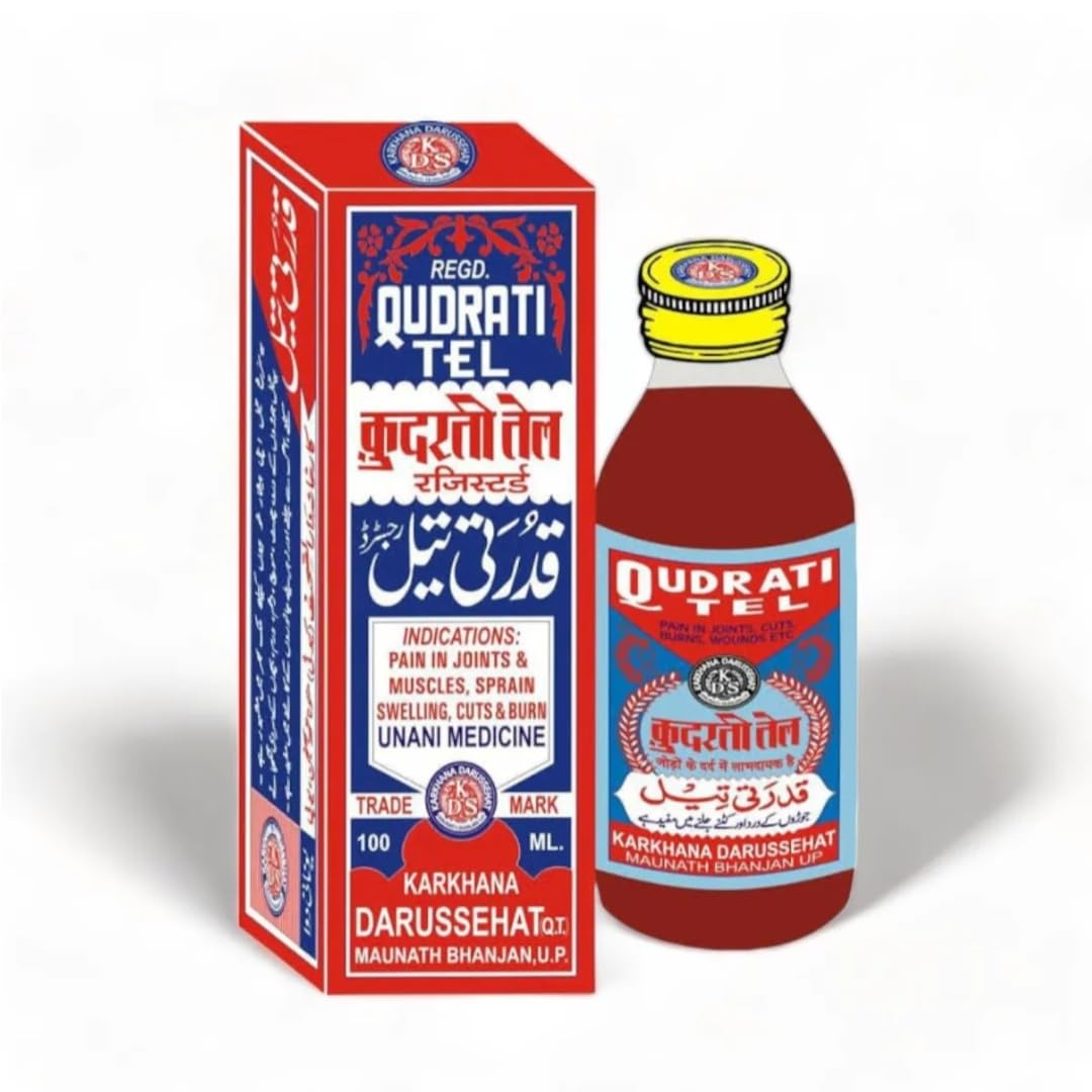 Qudrati Tel (क़ुदरती तेल) | UNANI Medicine | natural oil that provides relief from joint pains muscle pains and inflammation | relief from arthritis, rheumatism and other similar conditions | relax tense muscles | suitable for mas (B0DCNSCVX4) Amazon Price History, Amazon Price Tracker