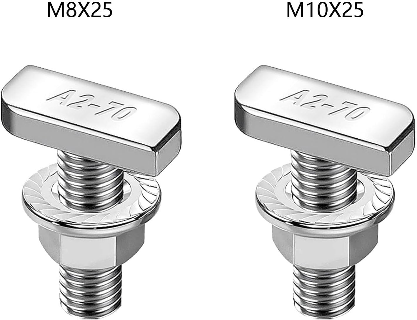 Stainless Steel T Bolts High Temperatures T Bolt for Solars Tracking Systems and Structural Framework Profile Screws
