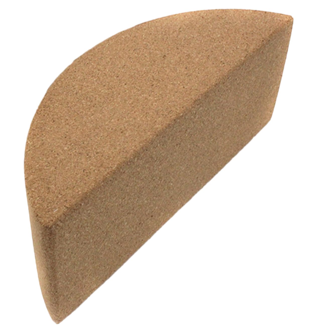 Blocco Yoga di Equilibrio in Sughero Khaki, Antiscivolo | Uso Quotidiano e Stretching, Formato Compatto per Allenamento, Accessorio per Esercizi e Supporto alla Pratica