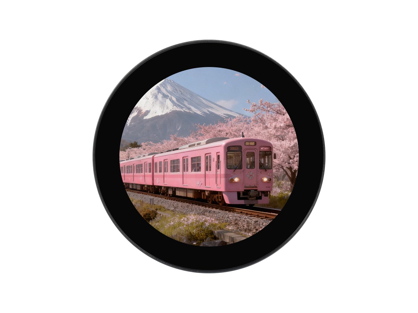 Waveshare 3.4inch DSI Round Capacitive Touch Display, 800 × 800 Resolution, IPS Display Panel, 10-Point Touch