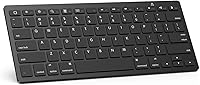 Vista 1 de OMOTON Teclado Bluetooth compatible con iPad A16 de 11ª y 10ª generación, iPad 10.2 (9ª/8ª/7ª), iPad Pro de 13/12.9/11 pulgadas, iPad Air/Mini y más