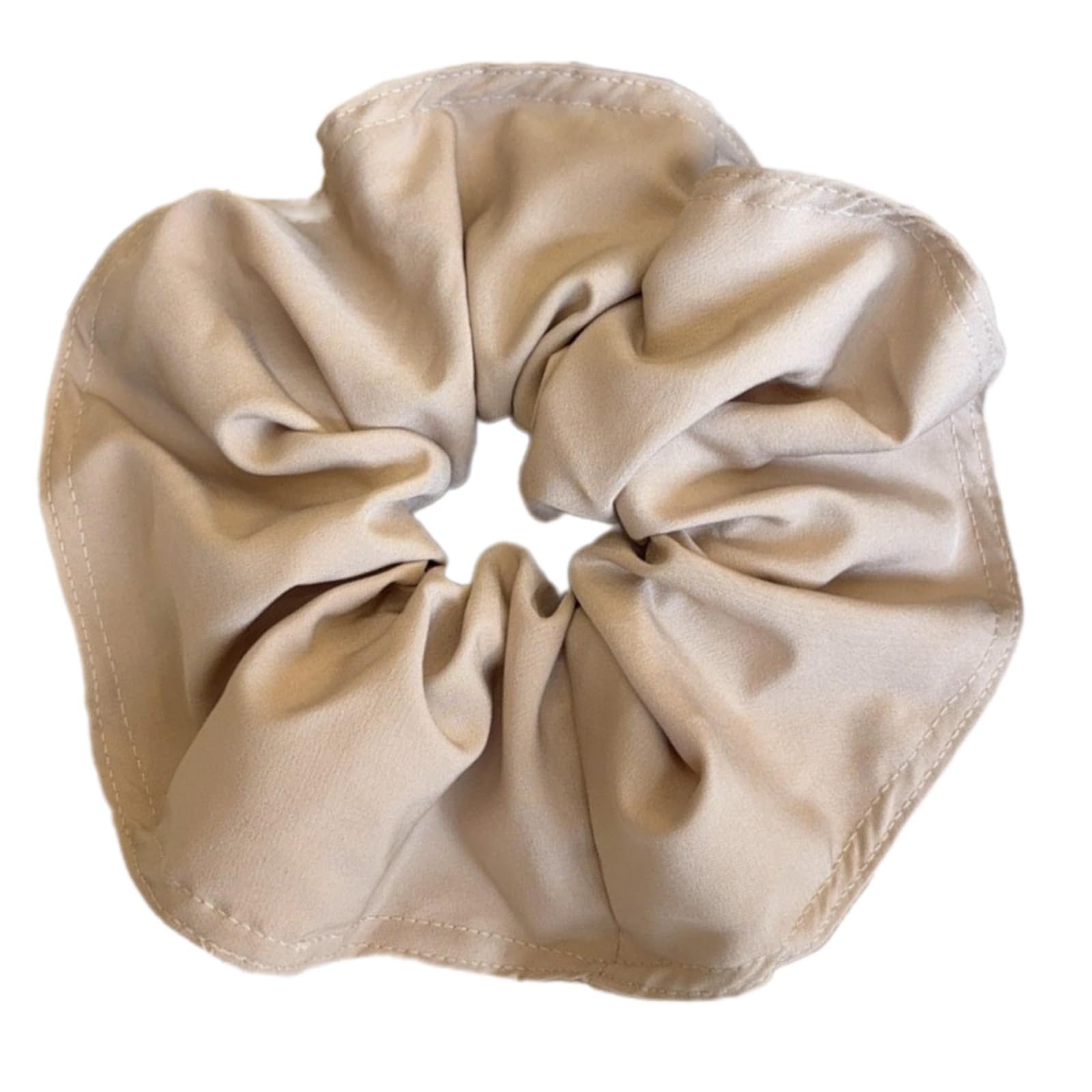 Fentency Hair Scrunchies Thick Ruffle Oversized Hair Scrunchy Elegant Hair Rope Scrunchy Women Ponytail Holder