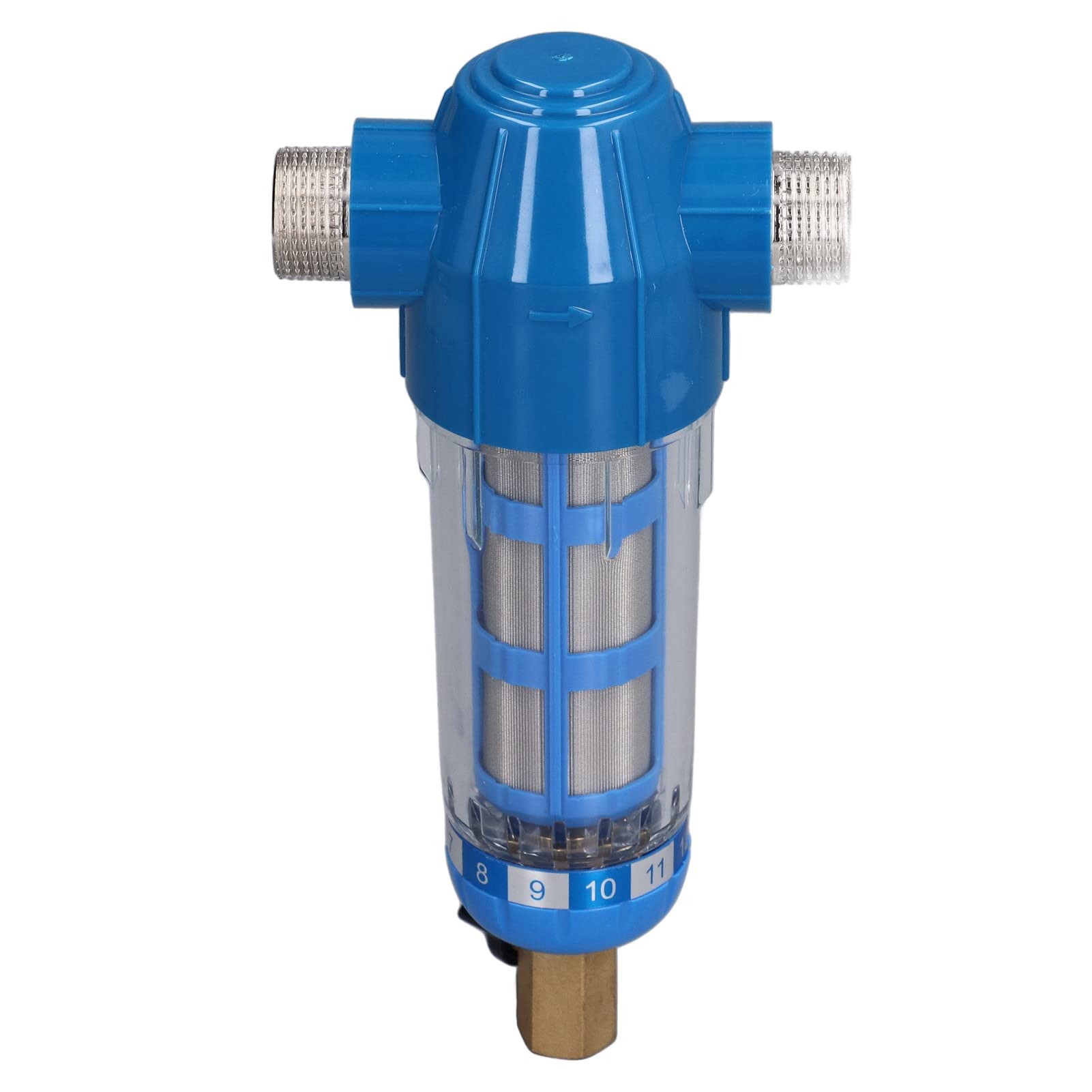 SIXRUN Filtre de Lavage à contre Courant avec Filetage Externe G3,4 pour