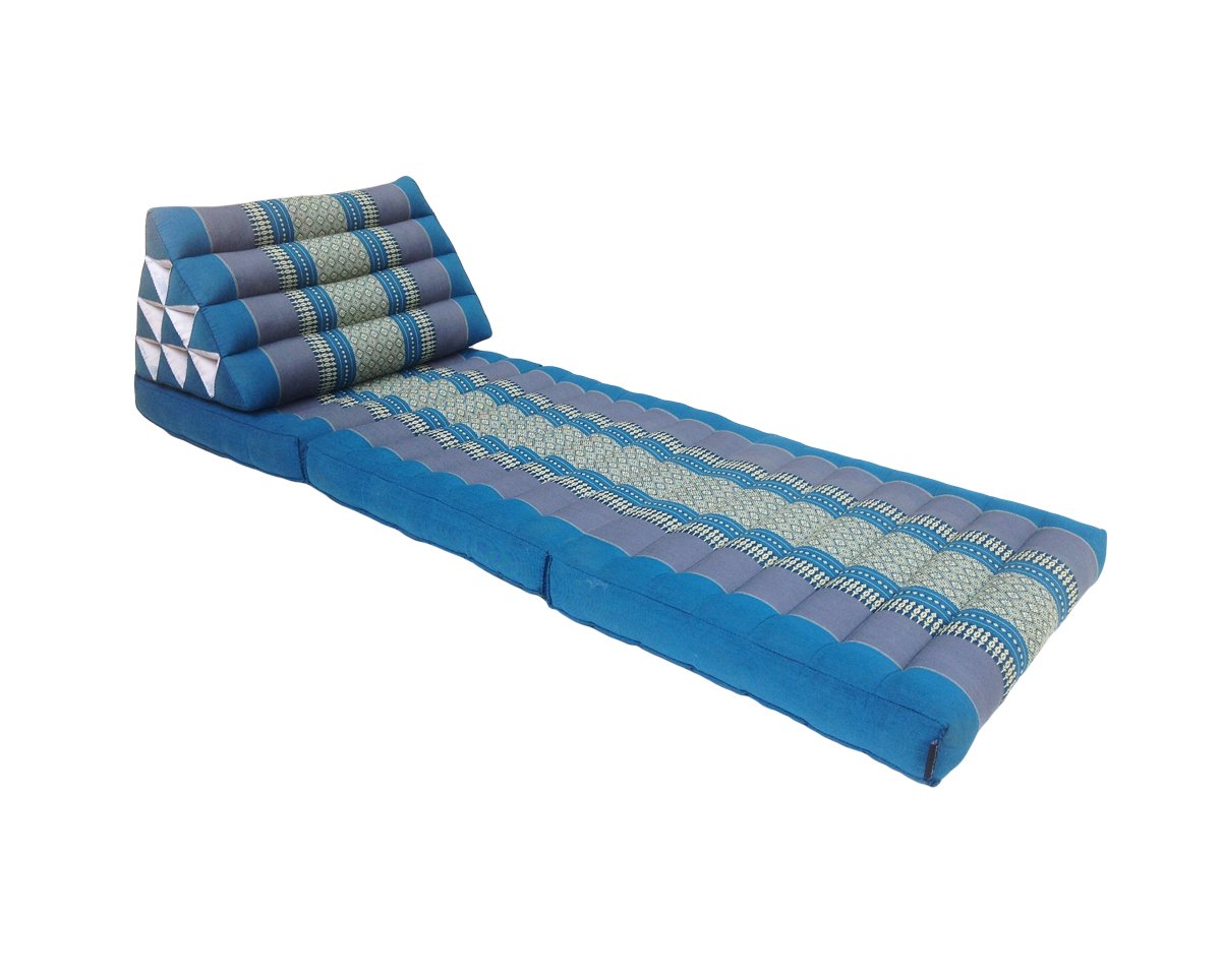 Coussin De Méditation Collumino En Kapok – Taille 40x40x5 Cm, Pliable, Avec Poignée, Bordeaux