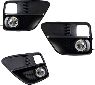 iJDMTOY 20W High Power CREE LED Halo Daytime Running Light Fog Lamp Kit w/Bezel Covers and Wiring Harness For 2015-2017 Subaru WRX STi - coolthings.us