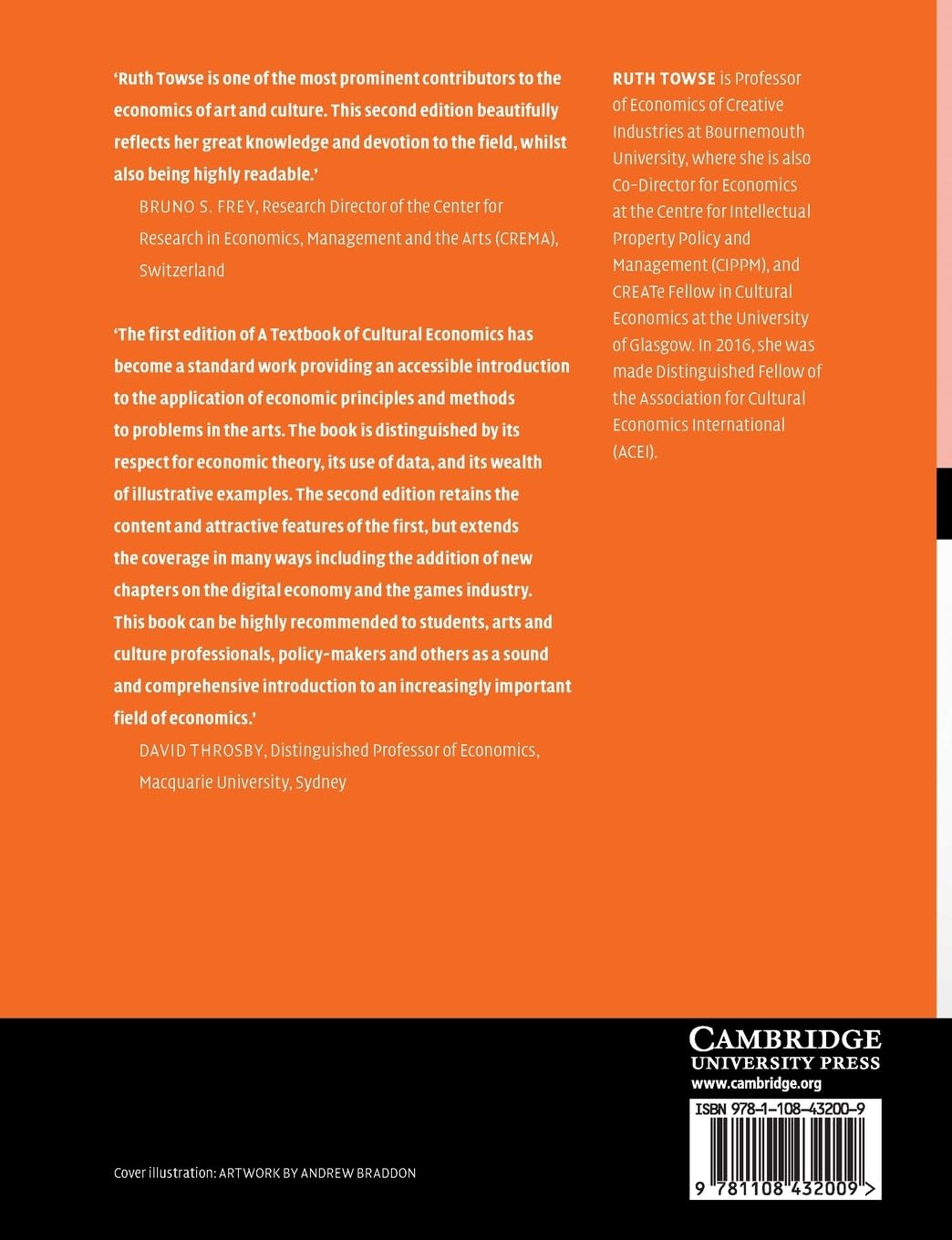 A Textbook of Cultural Economics