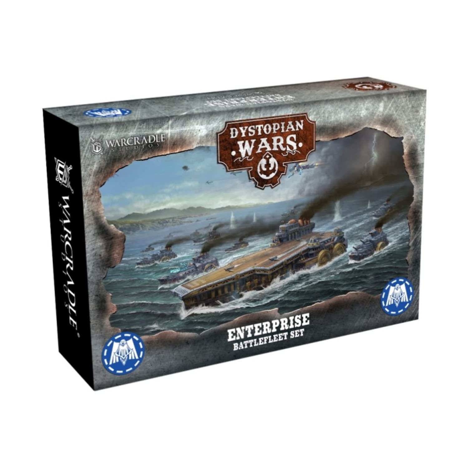 Warcradle StudiosDystopian Wars: Union - Enterprise Battlefleet Set