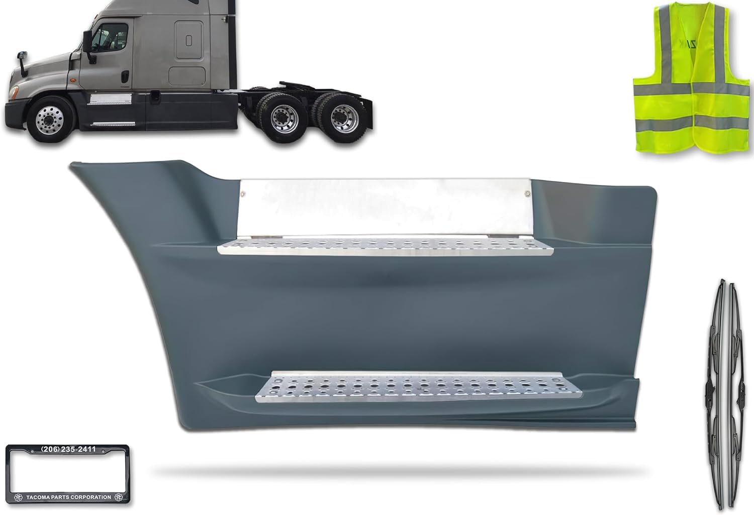 Amazon.com: KOZAK Front Fairing step panel (Left driver side) with
