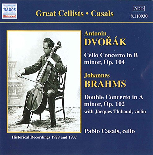 Dvorak: Cello Concerto op104; Brahms: Double Concerto op102