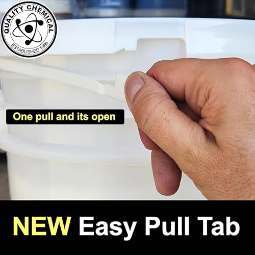 Miniatura 6 de Quality Chemical Hidróxido de sodio (cuentas de soda cáustica) - Cubo de 40 libras (paquete de 1)