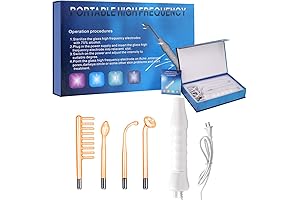 MYSWEETY High Frequency Portable Handheld Facial Skin Care Wand Machine