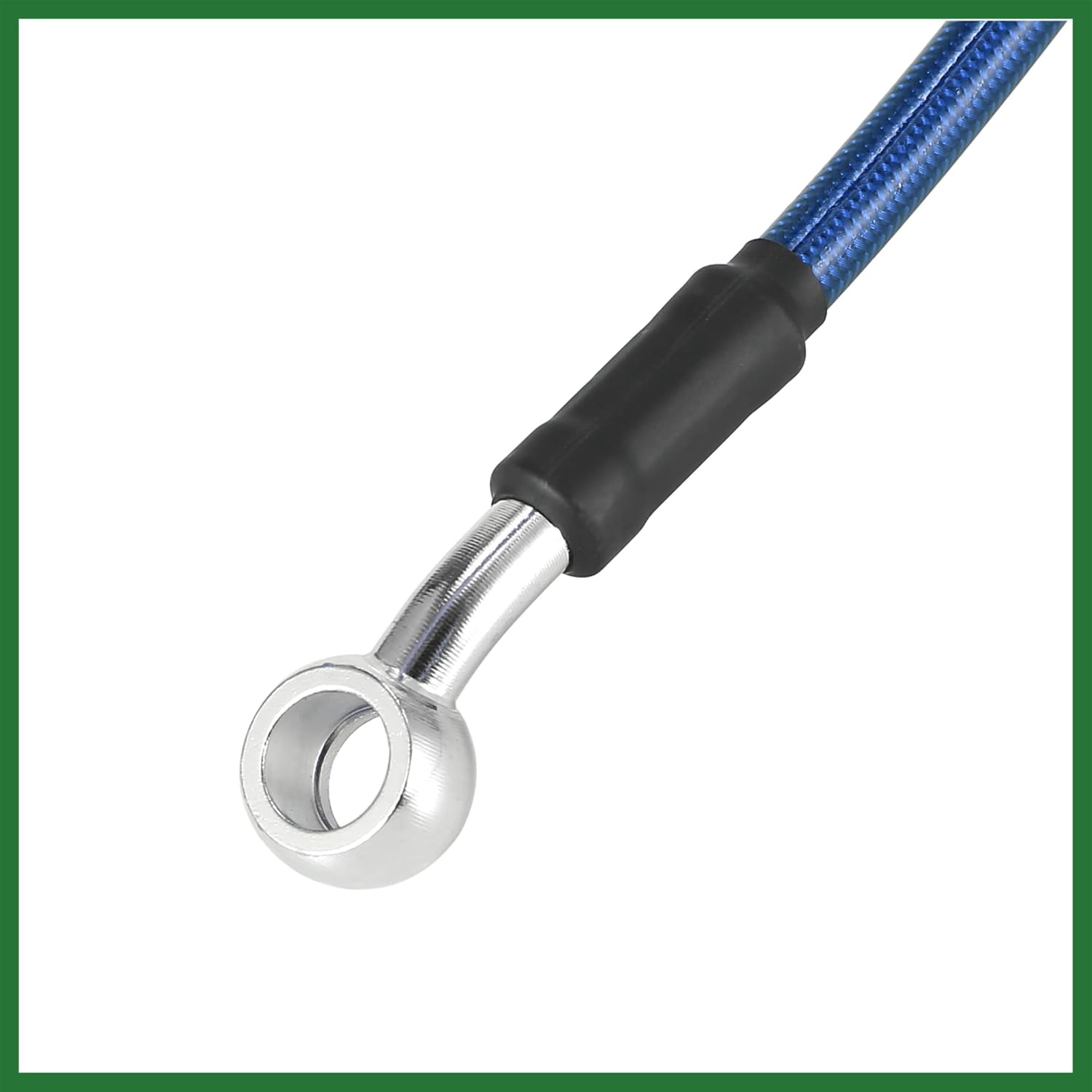 40cm 15.75" Motorcycle Brake Clutch Oil Hose Line Pipe Blue Long-Lasting