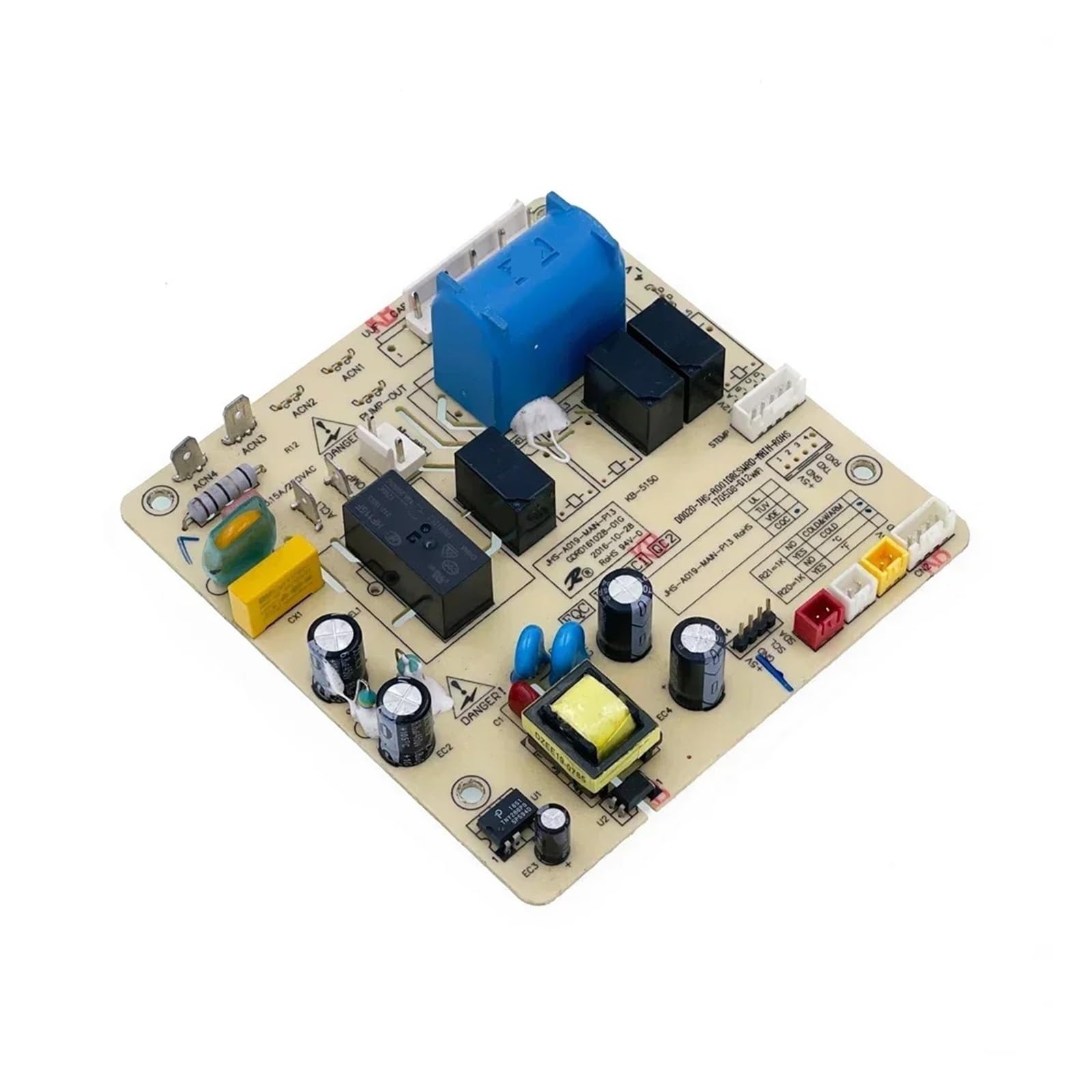 Aire Acondicionado Portátil Versión PC, A012A JHS-A019-MAIN-P13 Circuito PCB GDRD161028-01G, Accesorios De Repuesto For PCB De Aire Acondicionado