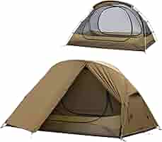 Amazon.co.jp: TOMOUNT 超軽量テント 登山用 ソロ/2人 20D