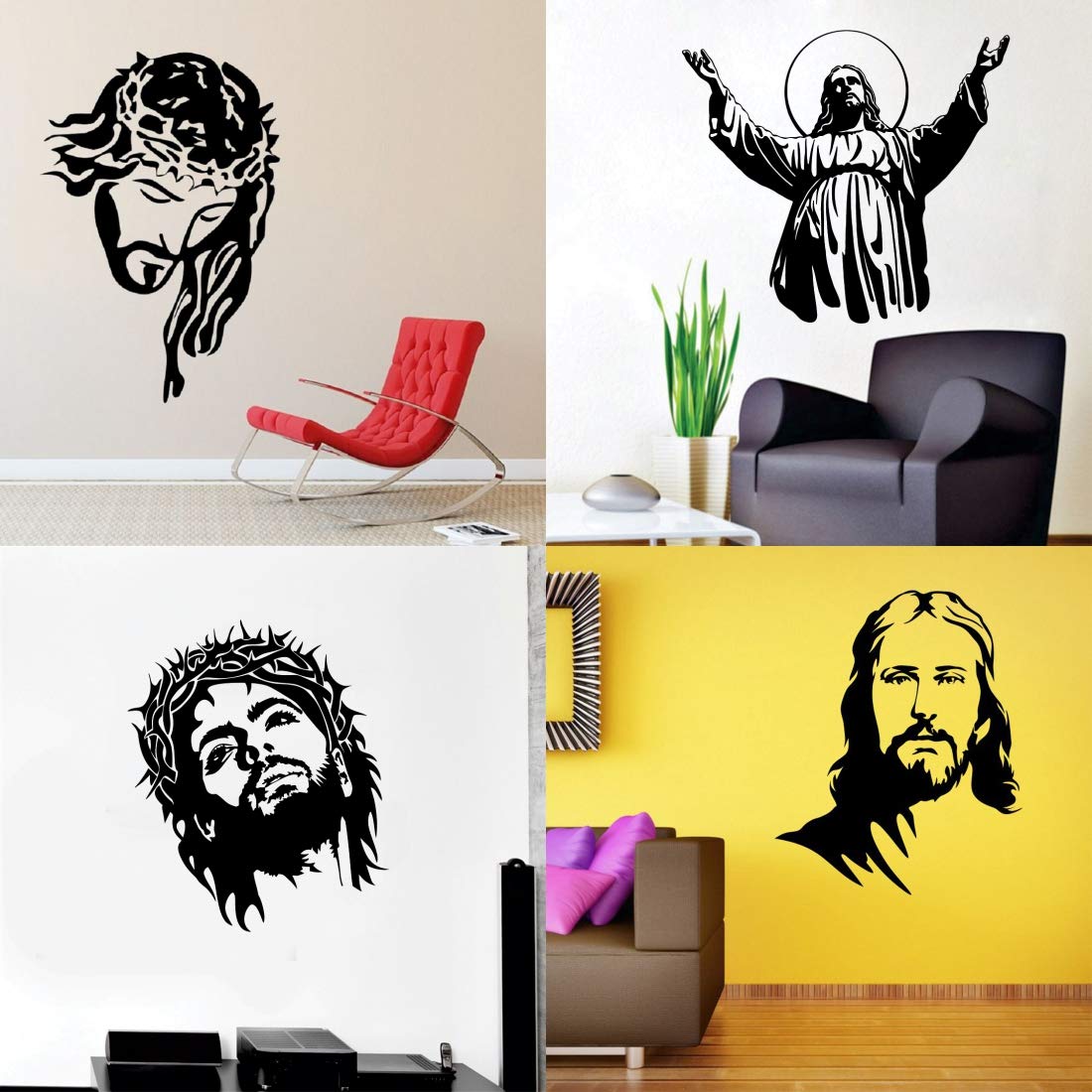 See full amazon price history chart for Walltech Combo of 4 Wall Sticker Jesus Christ-(60 x 50 cms) | Jesus Christ (60 x 68 cms) | Jesus-(90 x 60 cms) | Jesus (58 x 49 cms) - Material Vinyl Walltech Combo of 4 Wall Sticker Jesus Christ-(60 x 50 cms) | Jesus Christ (60 x 68 cms) | Jesus-(90 x 60 cms) | Jesus (58 x 49 cms) - Material Vinyl (B07XJMY4JX) Amazon Price History, Amazon Price Tracker