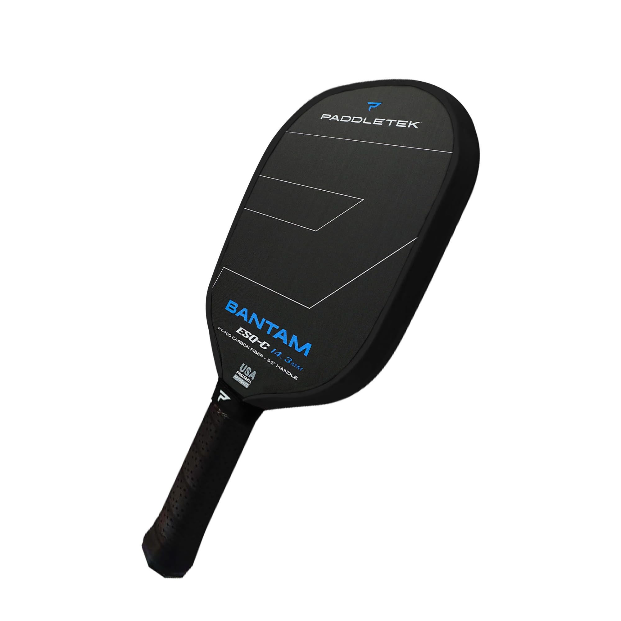 Amazon.co.jp: Paddletek Bantam ESQ-C 14.3mm ピックルボールパドル