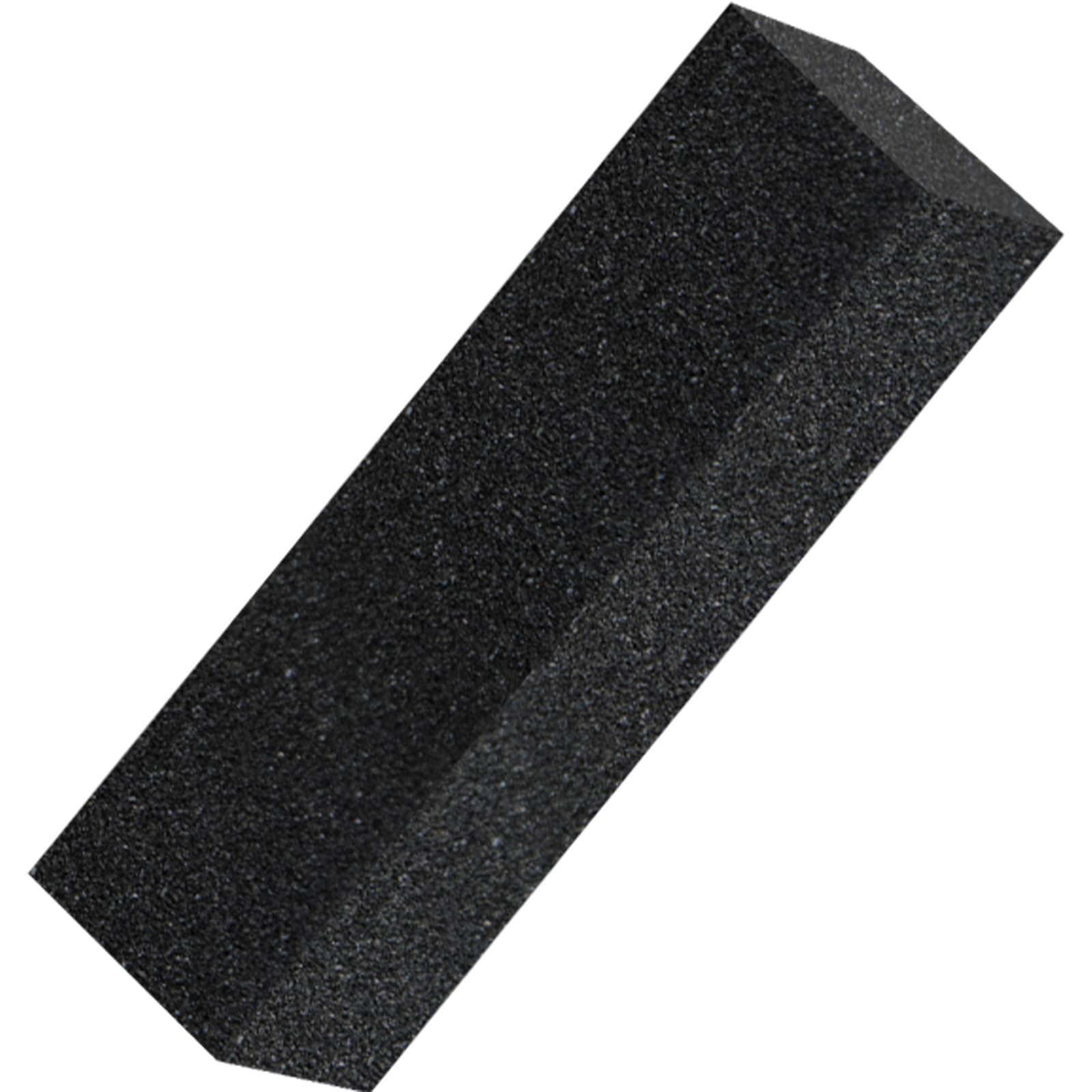 Juego de 5 esponjas abrasivas negras de grano duro para incrustaciones y óxido perfectas para acero, latón y hierro