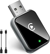 2025 Upgraded Wireless CarPlay Adapter for Apple - Fast Connection & Mini Size