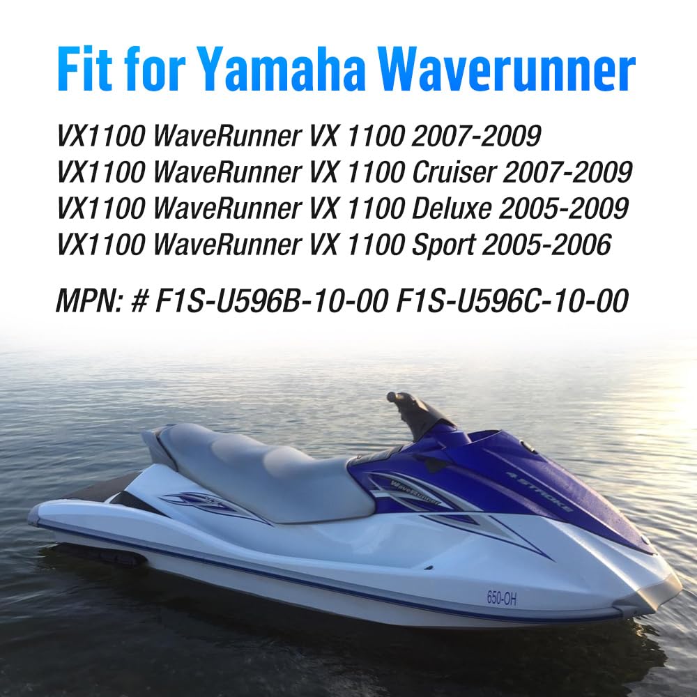 Specchietti Laterali Sinistro & Destro per Yama-ha Waverunner VX1100 VX 1100 Cruiser Deluxe Sport 2005-2009