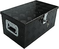 Vista 16 de Caja de Herramientas para Cama de Camión de 63 Pulgadas, Resistente, Pick up con Banda de Rodadura de 5 Barras, Caja de Almacenamiento, Cajas