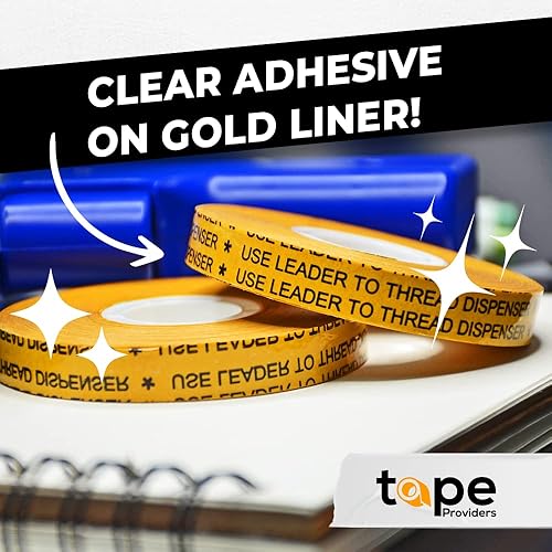 Miniatura 8 de WOD RWATGD Pistola dispensadora de cinta para cinta de transferencia, aplicador de adhesivo dispensa 14 pulgadas, 38 pulgadas, 12 pulgadas y 34