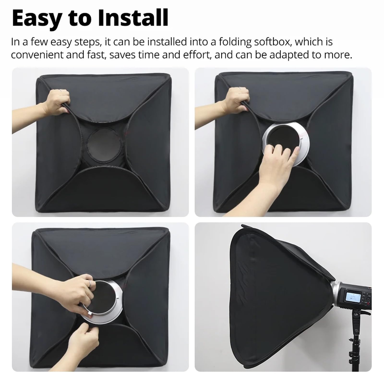 Softbox Speed Rings Adapter Speedring Mount 150mm for Studio Photography Lighting Srobe Soft Box