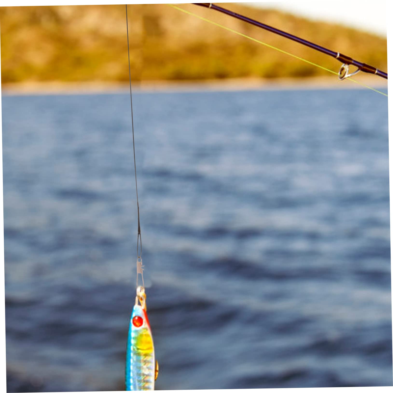 Gogogmee 30-Piece Set of Fishing Leaders Hard for Catfishing Professional Practical