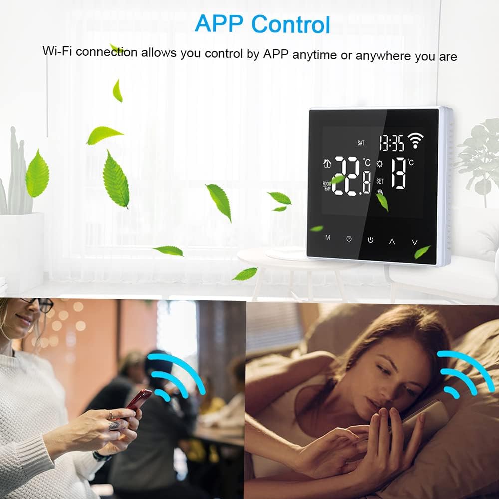 Kavolet Smart Wi-Fi Thermostat showing APP Control feature