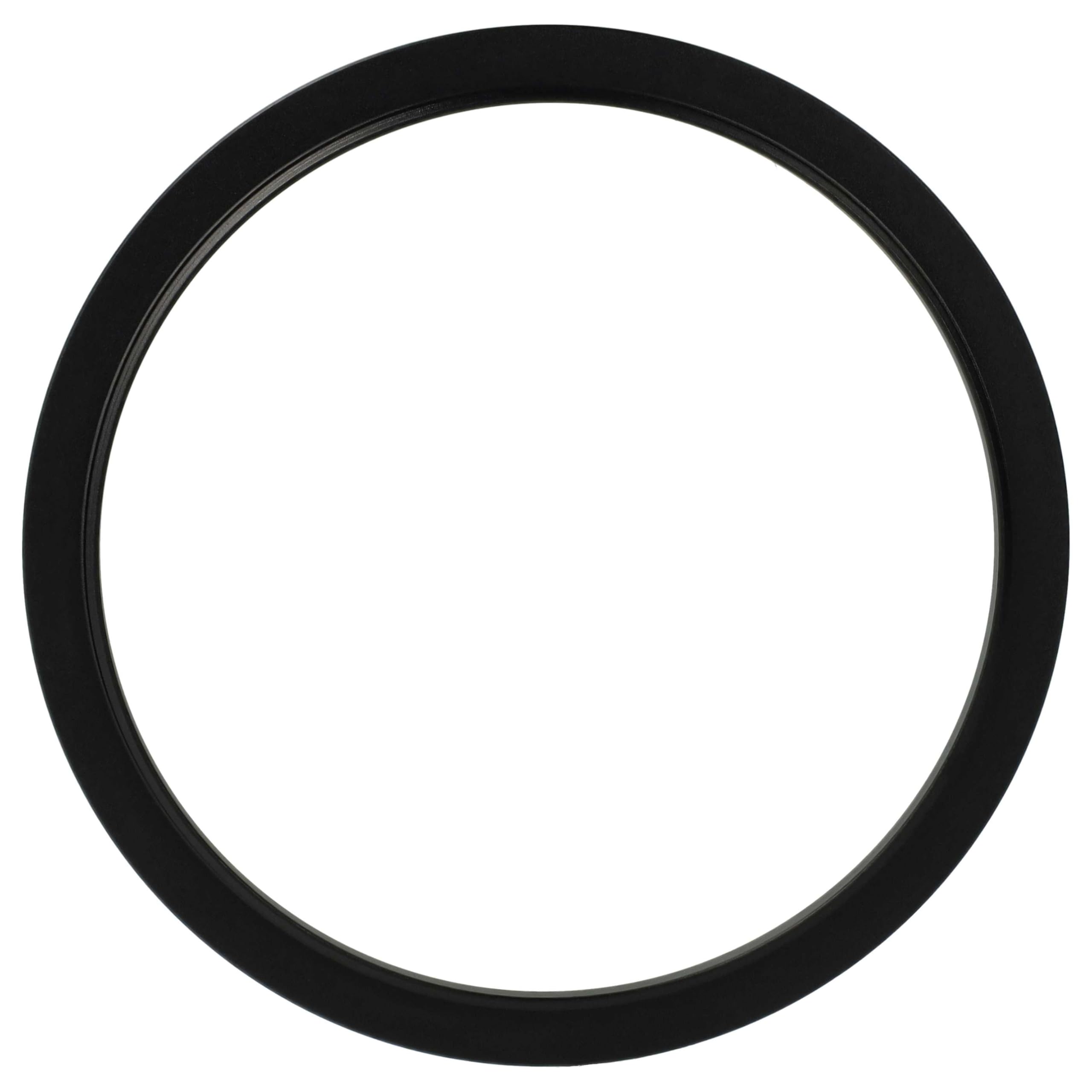 Adaptateur Fileté Métal Bague Adaptateur Filtre 72mm Vers 62mm Vhbw - Réducteur Métal Noir - Pour Objectif Appareil Photo Bague Step-down Métal