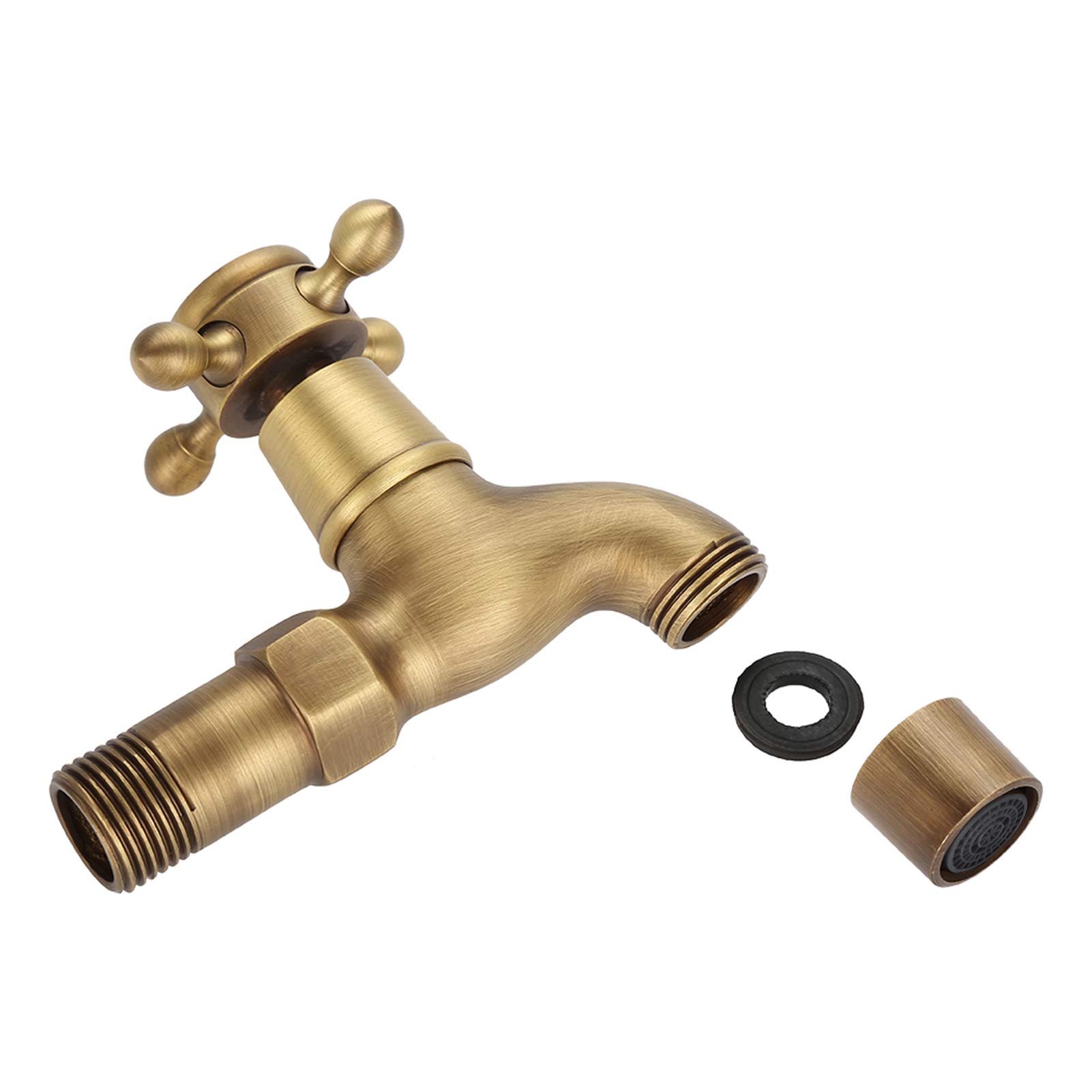 Joyzan Brass G1 2" Wall Mounted Faucet, Mop Pool Faucet (Short)