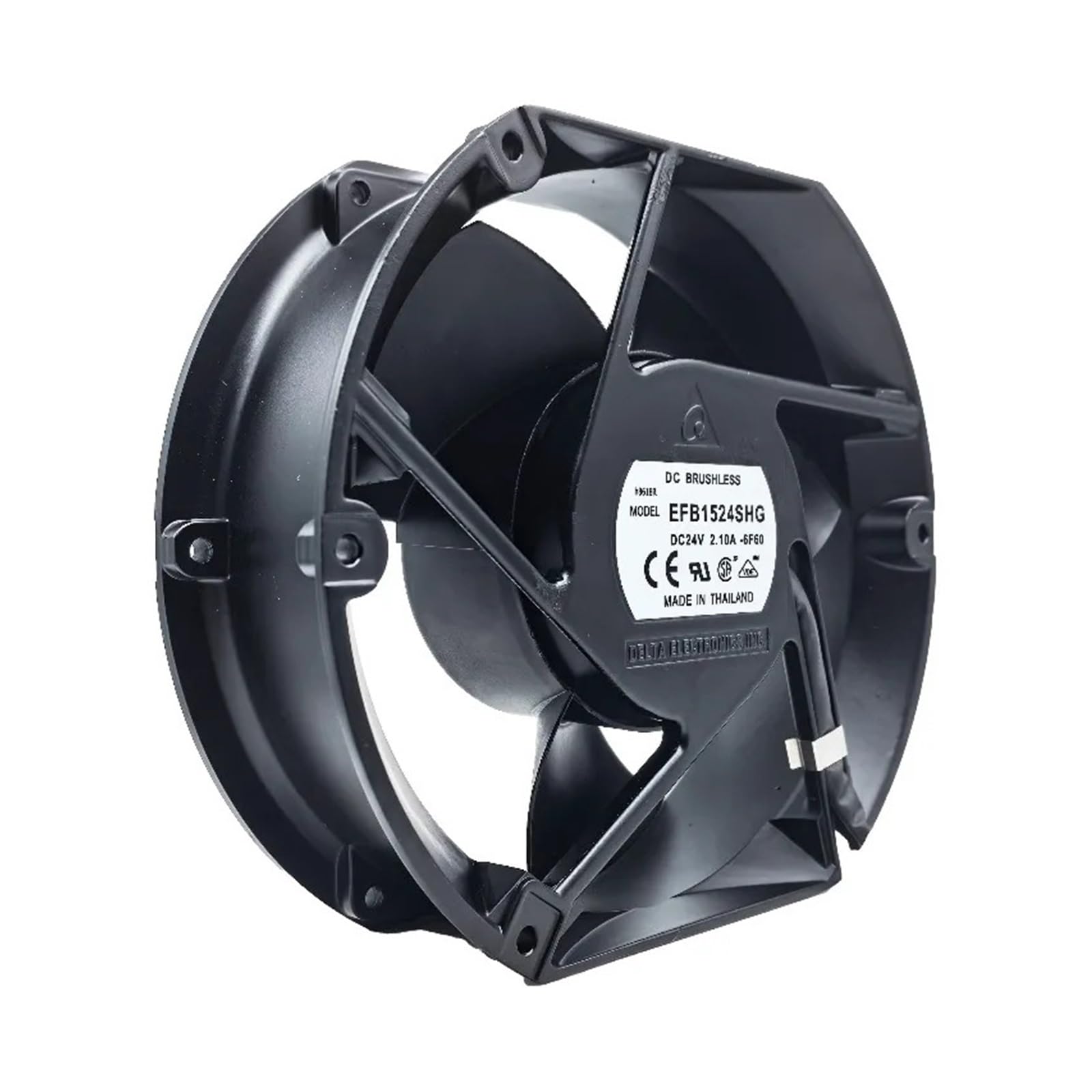 Ventilateur de refroidissement 24V à haut débit d\'air avec connecteur 4 fils
