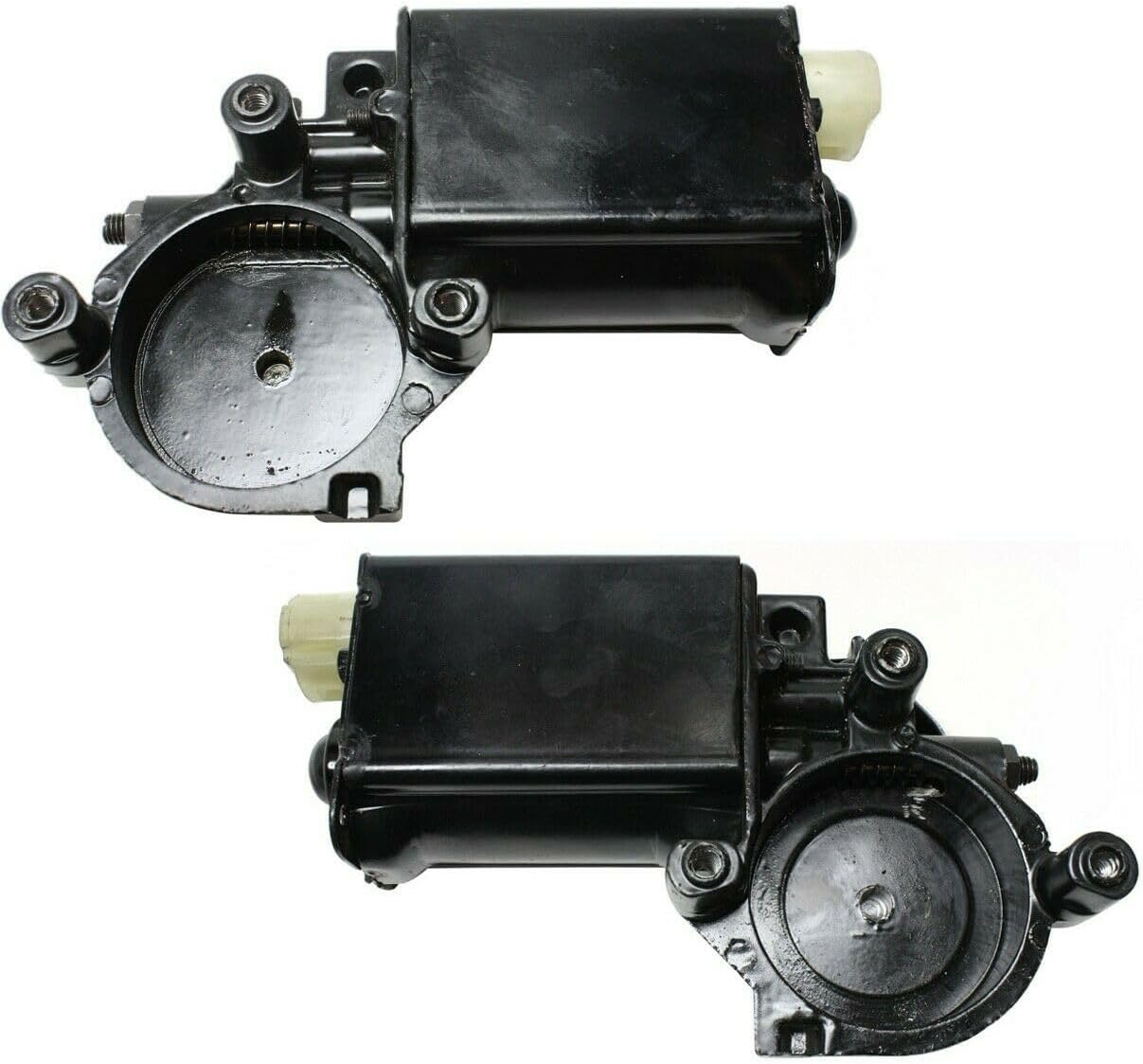 Window Motor 2pcs Tailgate Glass Front Rear Left Driver Right Passenger Side with Gaskets for Pontiac for Olds