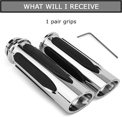 Miniatura 6 de PSLER Control electrónico del acelerador de 0.984 in, 1 pulgada, empuñaduras de manillar suaves al tacto para Touring Street Glide, Electra Glide,