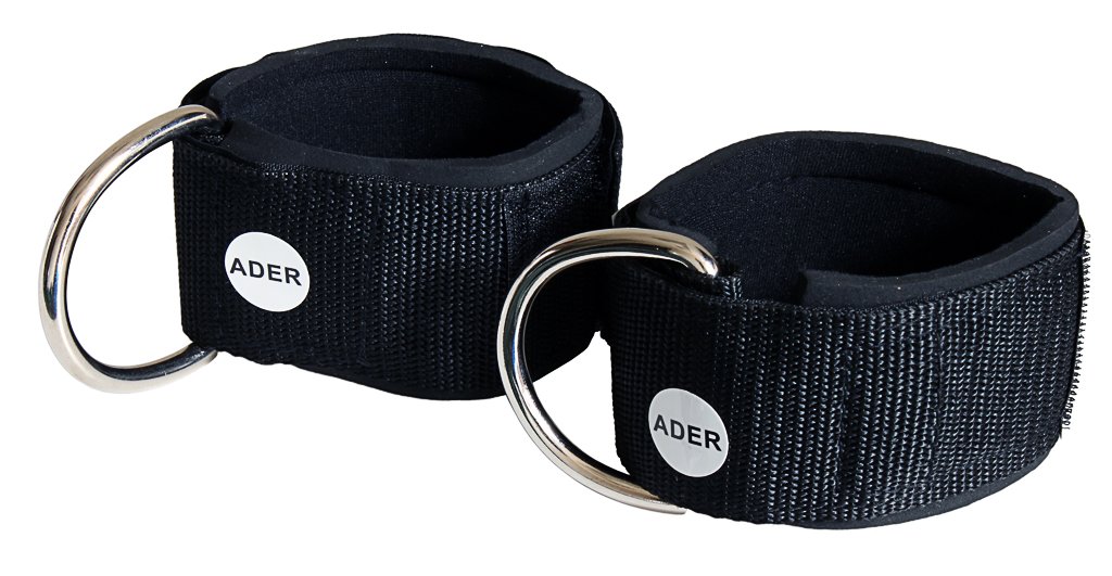 Ader Ankle Strap Attachments (Sold As 2 Ankle Straps) w/ 2 Free Zinc Snap Links