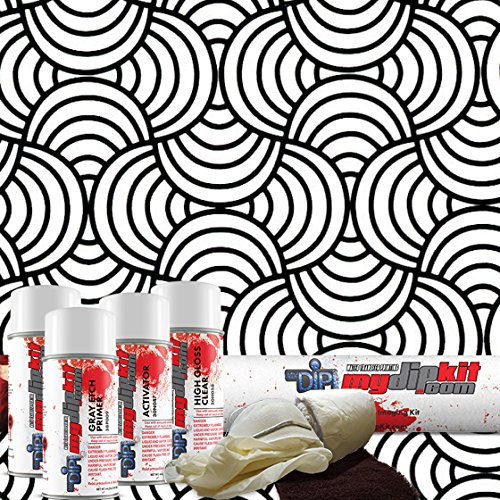 Hydrographics Film Kit - MyDipKit - Water Transfer Printing – Intense Geo - DD-472