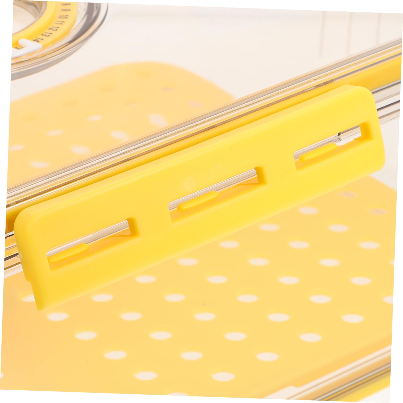 PRETYZOOM Caja Pan Registro Transparente Tostadas Refrigerador Soporte Alimentos Almacenamiento Cuentas Pan Refrigerador Caja Almacenamiento Hogar Alimentos Tazones Comer Tapa