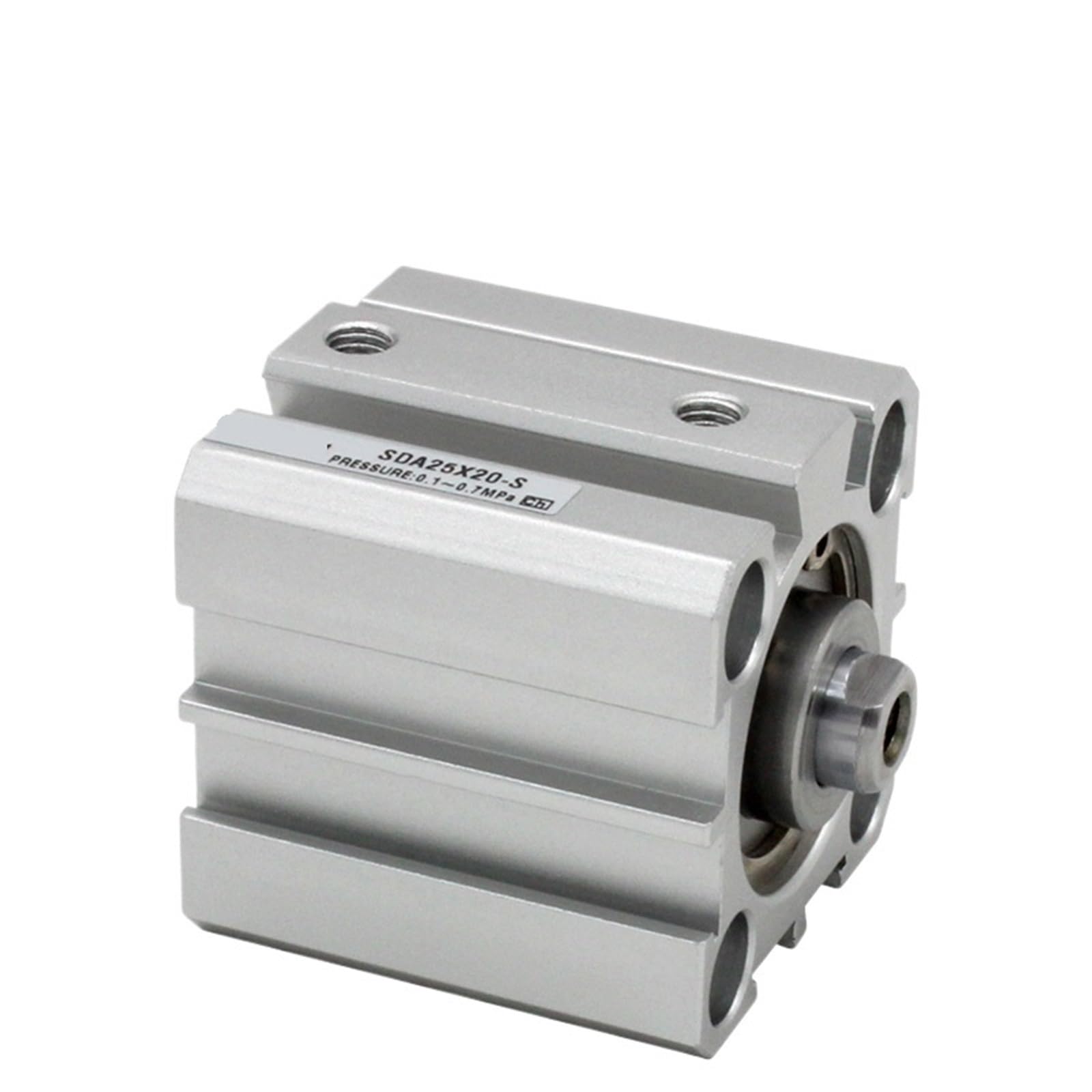 COSZWQDP SDA50 Air Pneumatic Cylinder Double Acting Compact Stroke 5-100 Mm SDA50X50S SDA50X75 SDA50X100 1Pcs(SDA50X25,Nill)