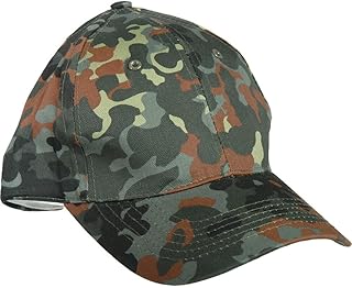 Miltec Unisex Adult Flecktarn Cap, Camo, One Size