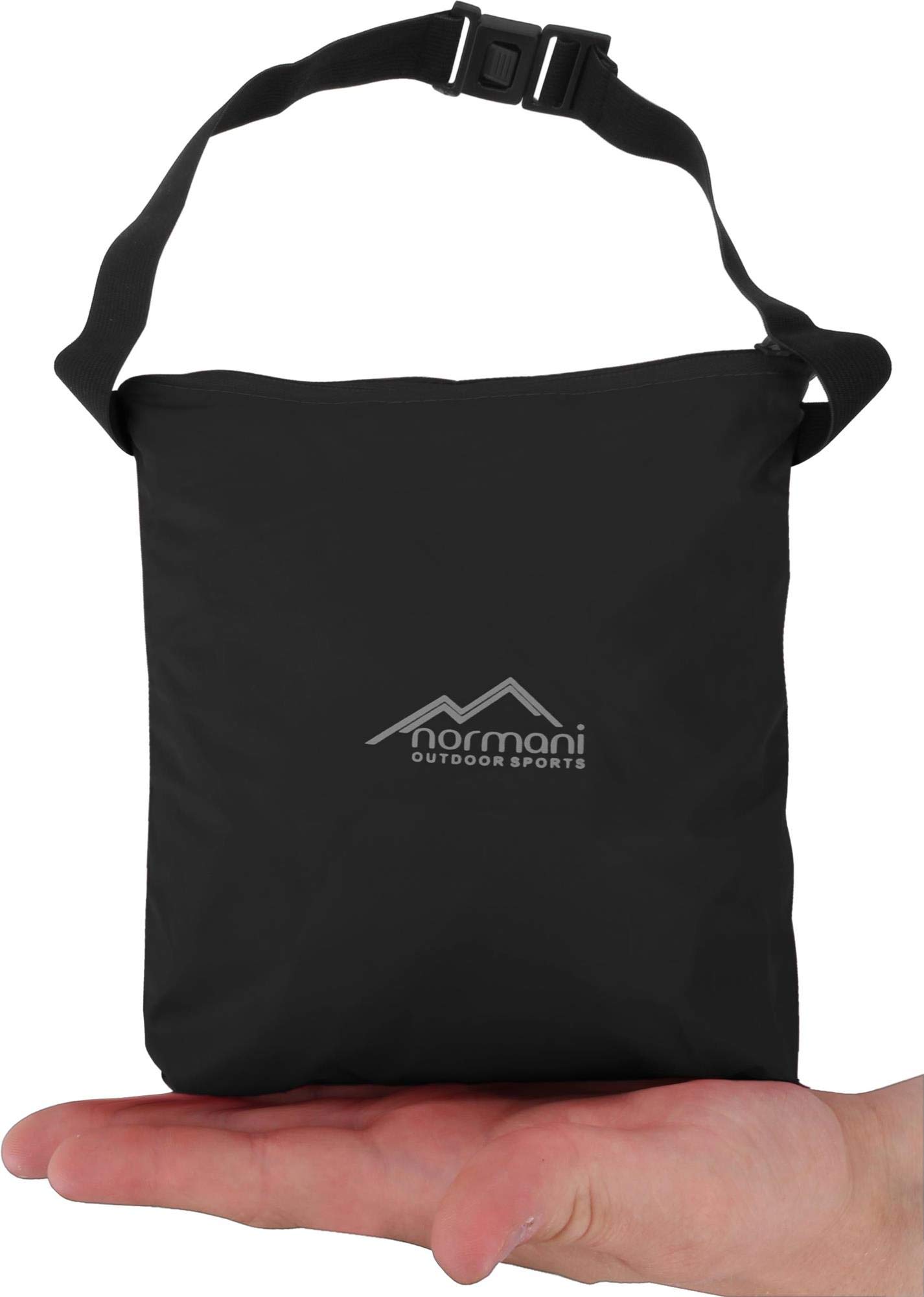normani Regenponcho mit Ärmeln und Brusttasche für Damen und Herren (S-3XL) -YKK Brusttasche und 3M™ Scotchlite™ Reflektor