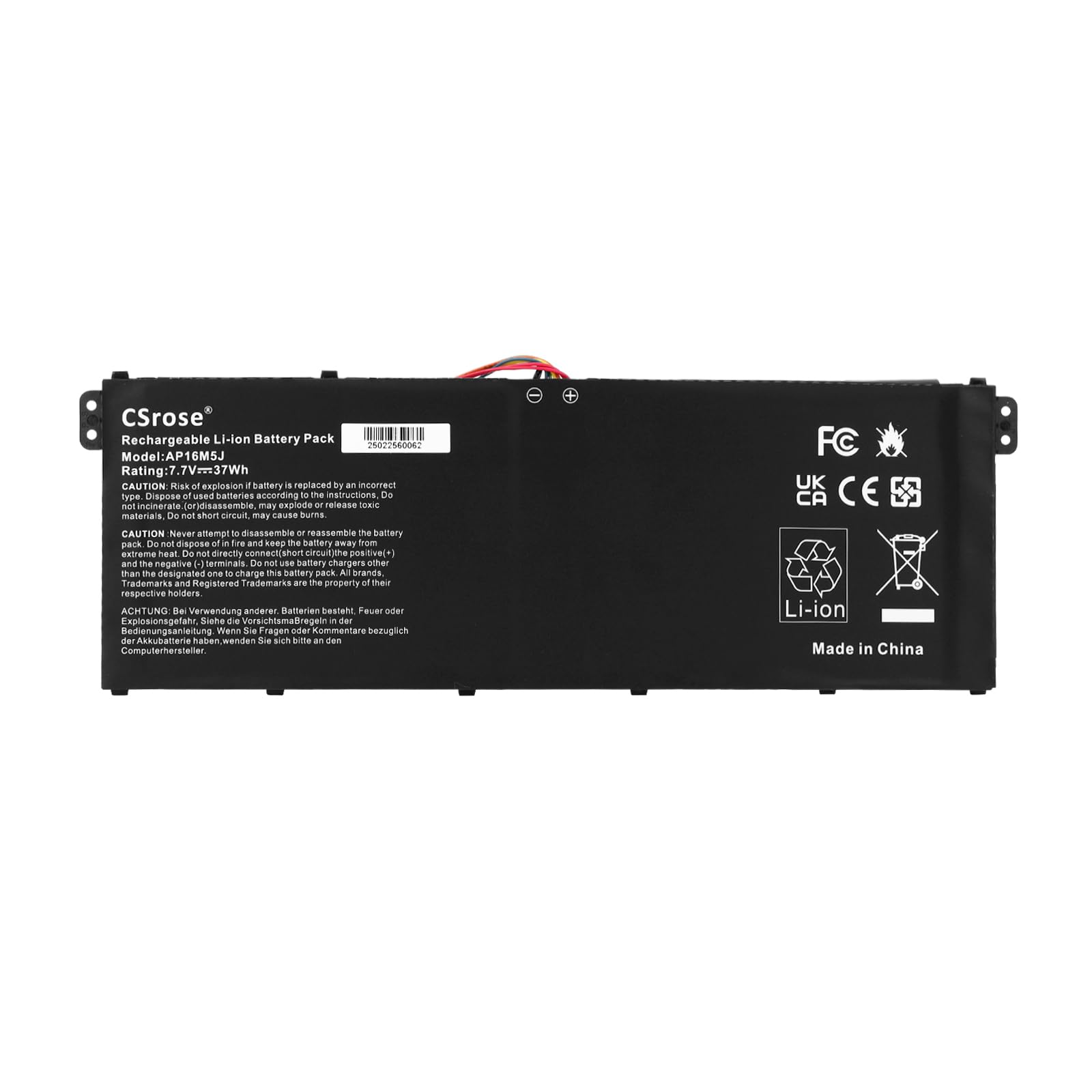 AP16M5J Batteria per PC Acer Aspire 1 A114-31 A114-32 Aspire 3 A314-31 A314-32 A314-41 A315-21 A315-31 A315-32 A315-33 A315-41 A315-51 A315-53 A315-53G A315-21-95KF 2ICP4/80/104 KT00205005