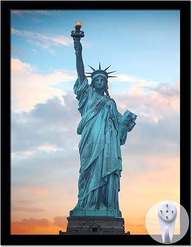 Miniatura 20 de OMAIGAR Marco de fotos de 14x22 para póster, foto, lienzo, certificado de 14x22, negro, marco de fotos de alta transparencia, pared, escritorio