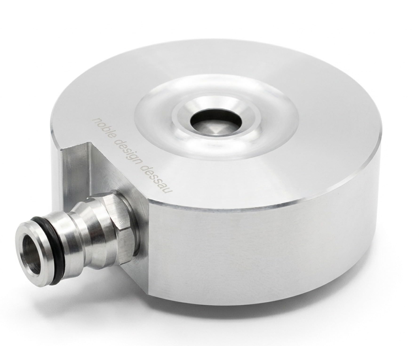 Aspersor de césped, tipo aspersor de suelo, fabricado en Alemania, de aluminio macizo