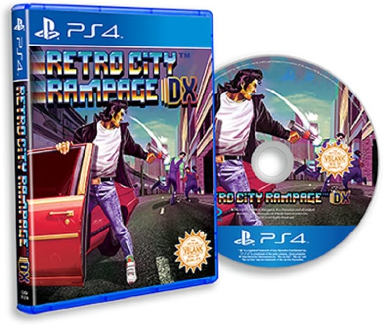 RETRO CITY RAMPAGE DX - PLAYSTATION 4 (PHYSICAL VERSION)