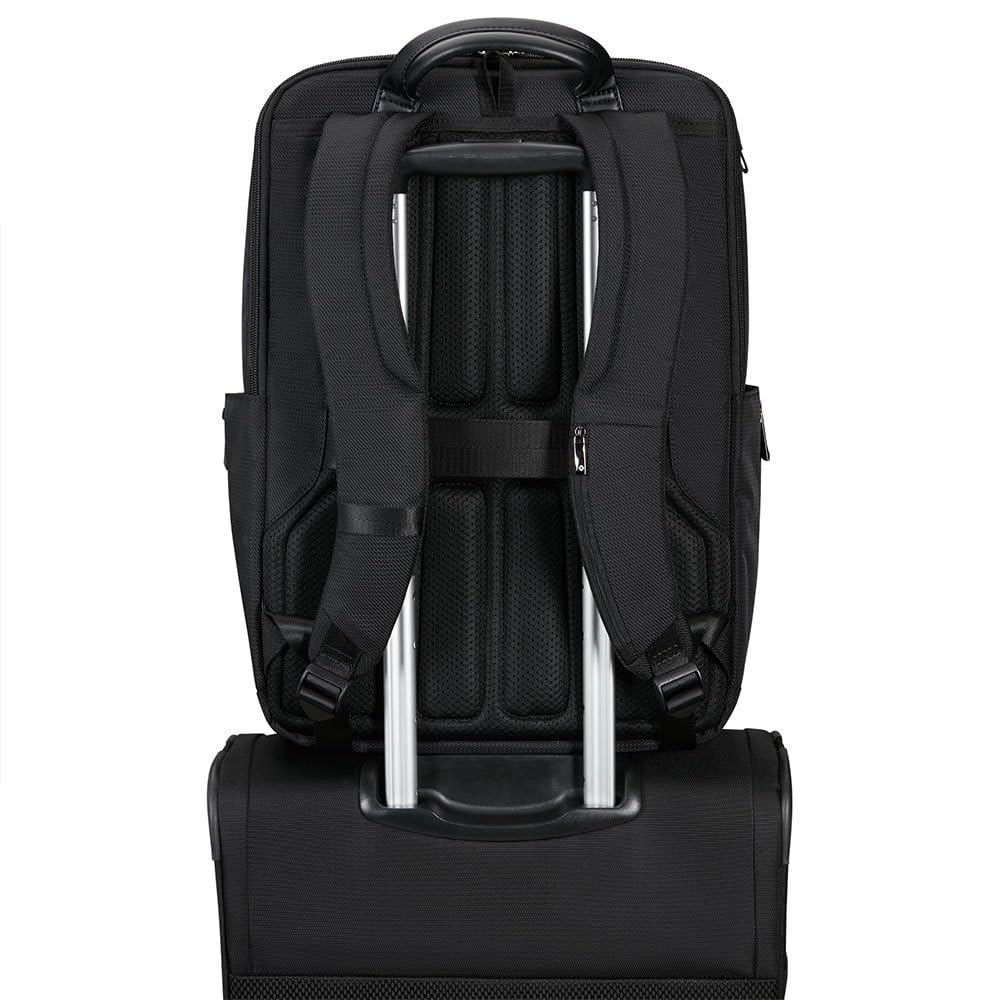 Samsonite XBR 2.0 - Zaino per laptop 15.6 pollici, 43 cm, 19.5 L, Nero (Nero)