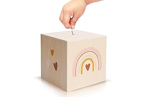 Wooden Piggy Bank: Encourage Kids to Save with Whimsy